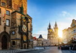 Eine der bekanntesten Sehenswürdigkeiten Prags ist die Astronomische Uhr am Rathaus.