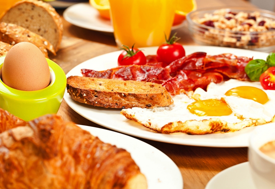 Frühstück im Hotel am Pfahl