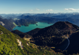 Wanderreise Starnberger See und Garmisch, Blick vom Herzogstand auf Kochelsee