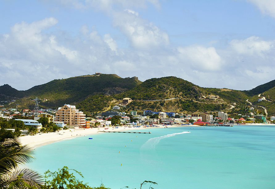 Philipsburg auf der Insel St. Maarten