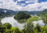 Die Schlögener Schlinge: Hier macht die Donau einen 180-Grad-Richtungswechsel.