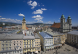 Auf Ihrer Route liegt die schöne Stadt Linz.