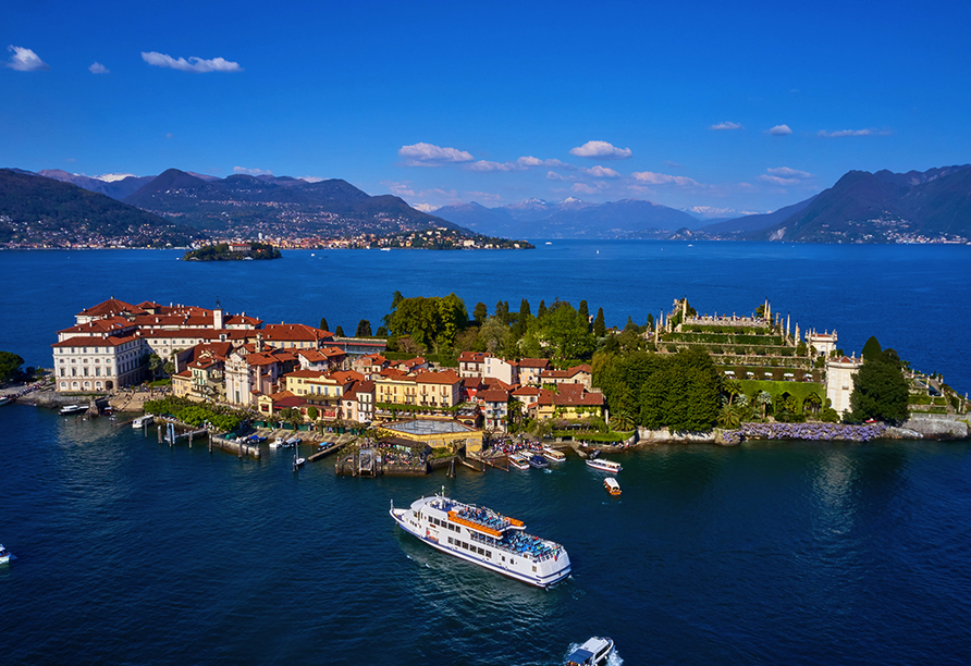 Besuchen Sie die Isola Bella die mitten im malerischen Lago Maggiore liegt.