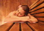 Erholen Sie sich nach einem aufregenden Tag in der Sauna des Hauses Diana.
