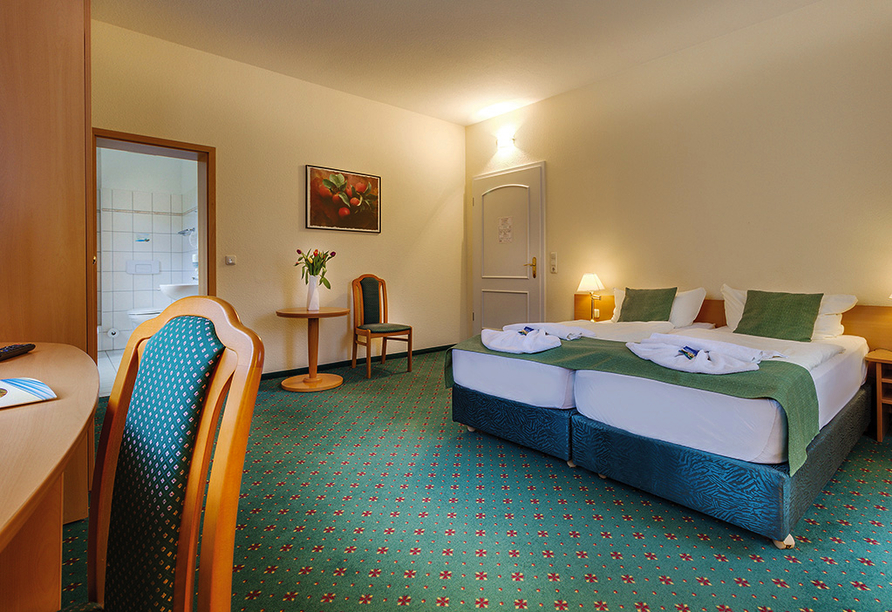 Ferien Hotel Villa Südharz, Beispiel Doppelzimmer