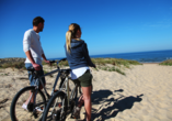 Die Gegend rund um Den Haag eignet sich für ausgiebige Fahrradtouren am Meer.