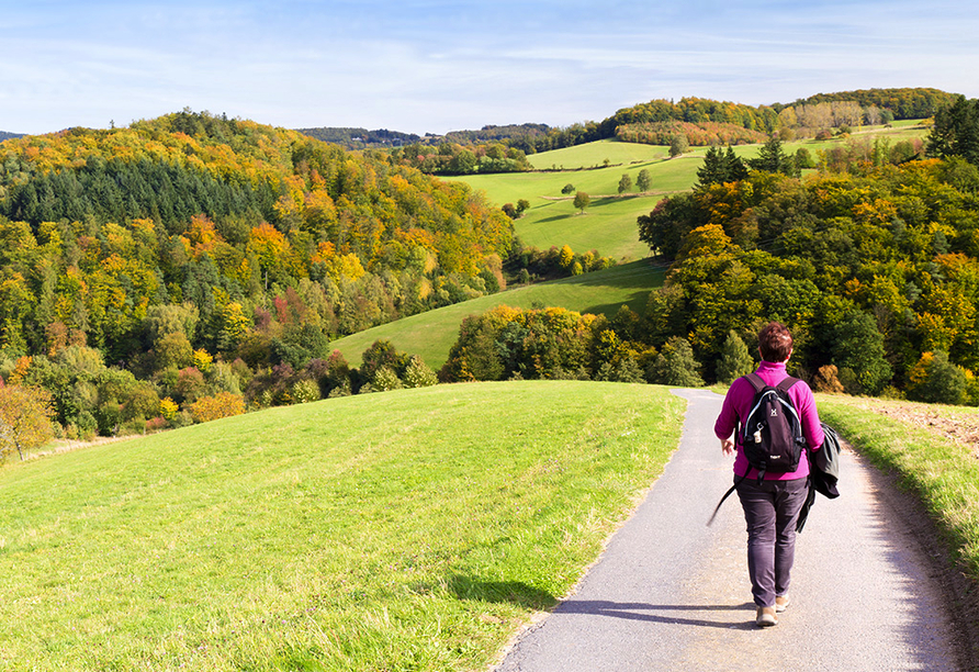 Hotel Gassbachtal in Grasellenbach, Odenwald, Wandern