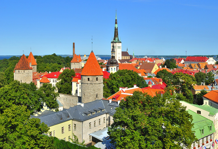 Entdeckerreise Riga, Tallinn, St. Petersburg, Altstadt Tallinn