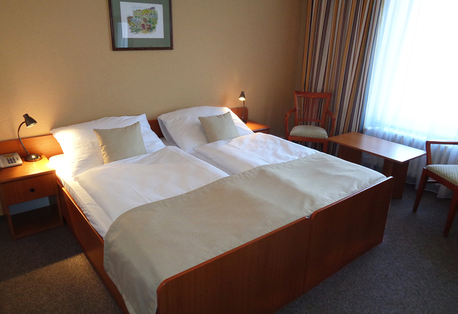 Beispiel eines Doppelzimmers Standard im Spa Hotel Devin
