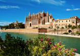 Entdecken Sie die Sehenswürdigkeiten auf Mallorca, wie zum Beispiel die Kathedrale Palma de Mallorca.