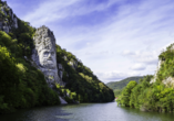 Die Statue des Dakerkönigs Decebalus ist eine 40 Meter hohe Statue und zugleich die höchste Felsskulptur in Europa. 