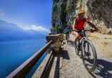 Auch für Mountainbiker ist der Gardasee ein echtes Traumziel.
