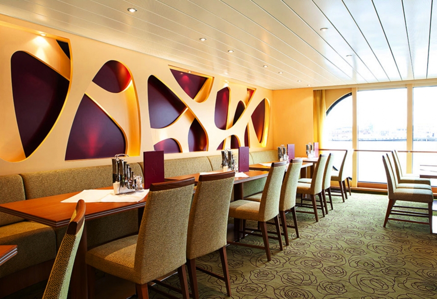 Restaurant von A-ROSA FLORA