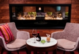 Gemütliche Stunden können Sie am Kamin des Best Western Premier Parkhotels Bad Mergentheim verbringen.