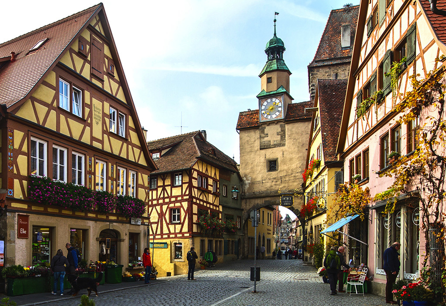 Rothenburg ob der Tauber ist einen Besuch wert.