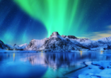 Die Nordlichter werden Ihr Highlight auf Ihrer Reise sein.