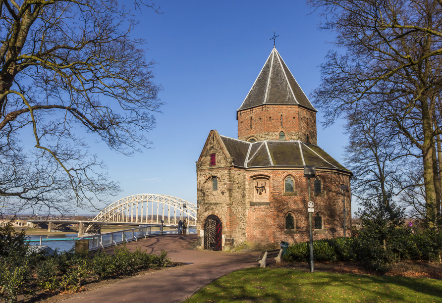 Nikolauskapelle oder Valkhofkapelle im niederländischen Nijmegen