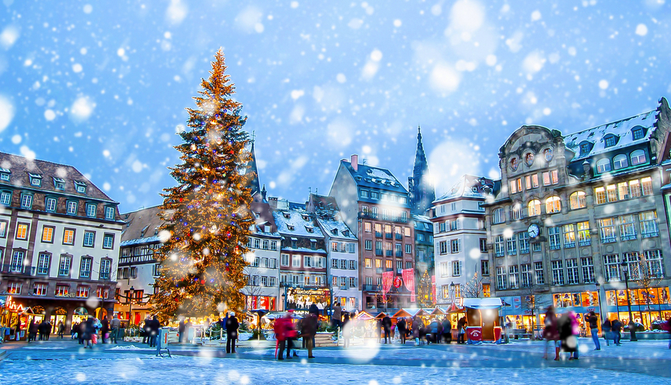 Besuchen SIe den Weihnachtsmarkt in Straßburg im Elsass!
