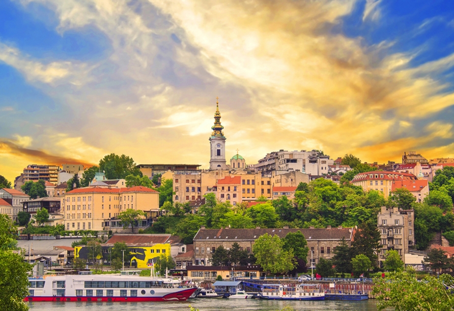 Serbiens Hauptstadt Belgrad lädt zum Flanieren und Entdecken ein.