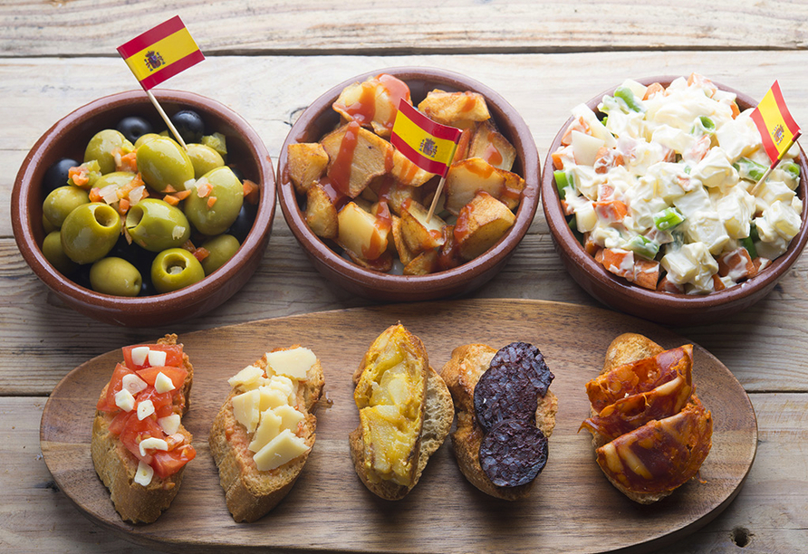 Die hervorragende spanische Küche rundet Ihren Urlaub perfekt ab.