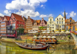 Besuchen Sie die schöne Altstadt von Lüneburg.