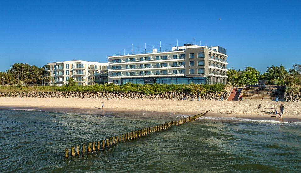 Baltivia Sea Resort in Mielno, Polnische Ostsee, Polen, Außenansicht
