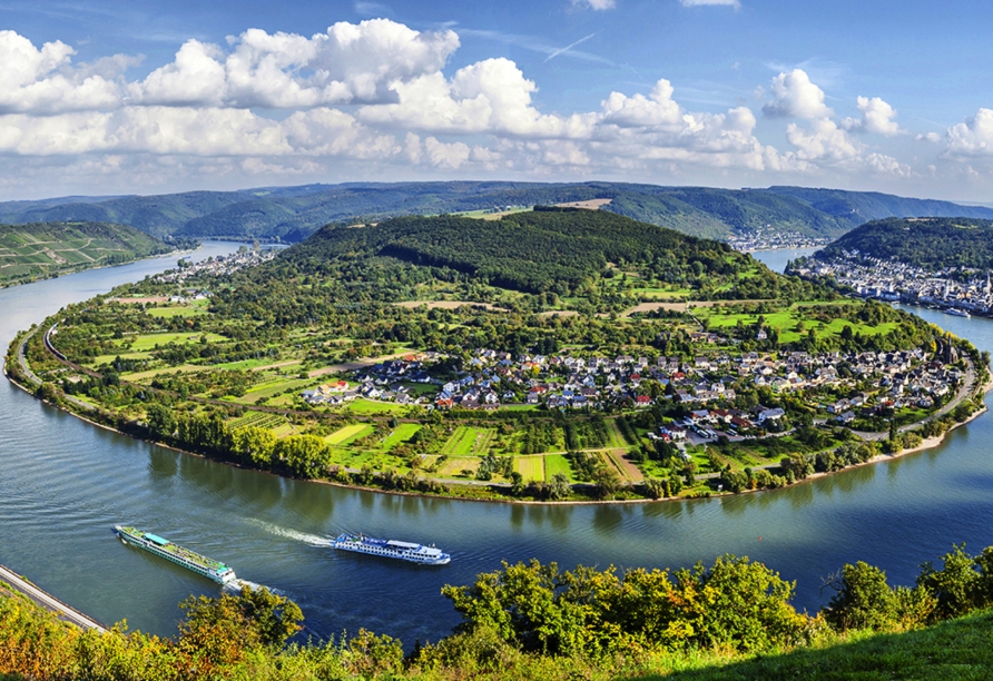 Moselhotel Burg-Café Alken, Rheinschleife Boppard