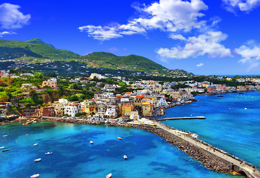Lernen Sie die schönsten Ecken von Ischia kennen.
