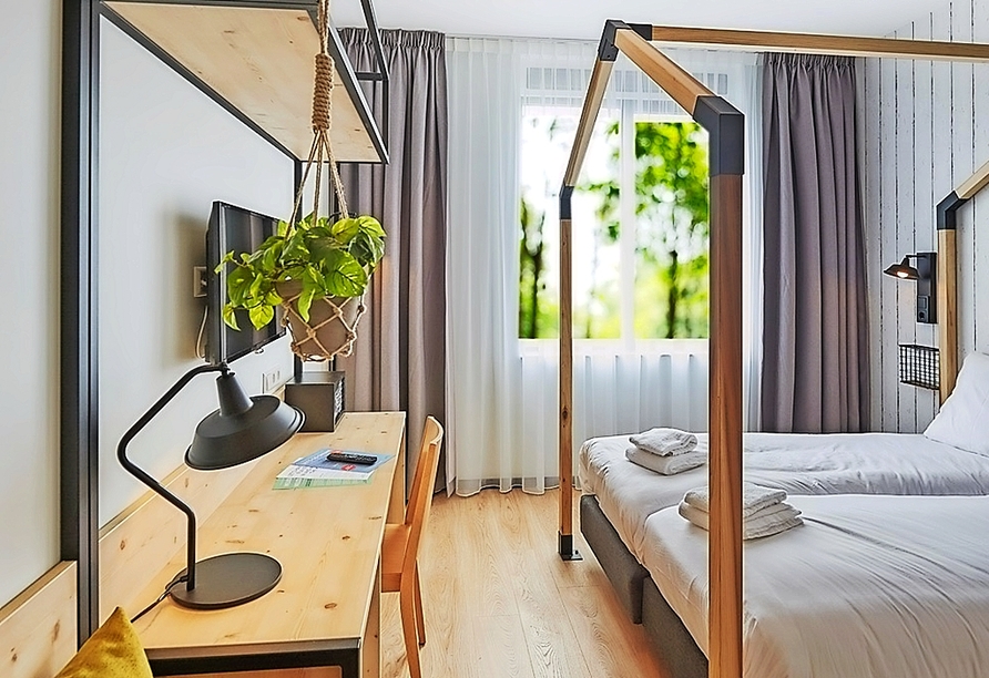 Beispiel eines Zimmers im GuestHouse Hotel Kaatsheuvel