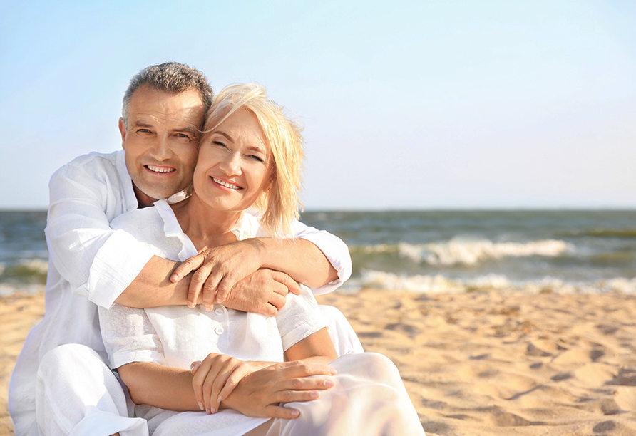 Genießen Sie das Meeresrauschen der Nordsee.