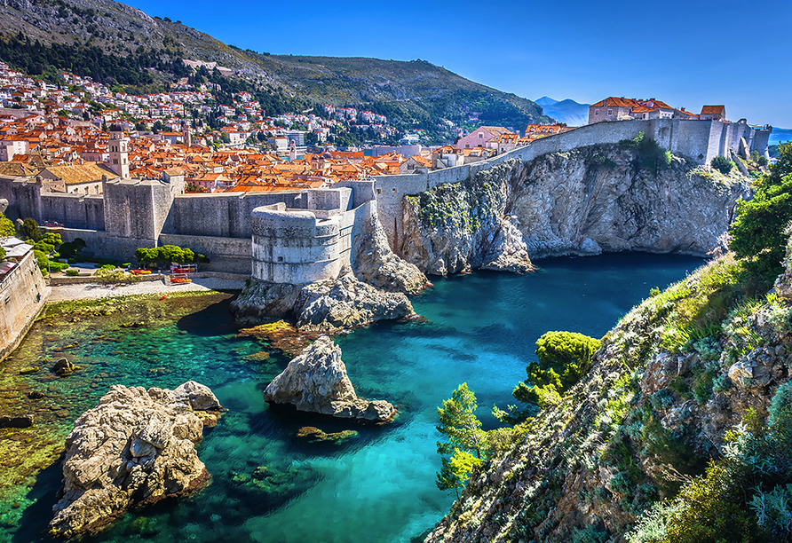 Dubrovnik wird nicht umsonst als „Perle der Adria“ bezeichnet.