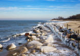 Auch im Winter lockt der Strand zu schönen Spaziergängen. 