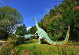 Jährlich zwischen April und Oktober begeistert die Gartenschau mit der Dinosaurierausstellung in Kaiserslautern ihre Besucher.