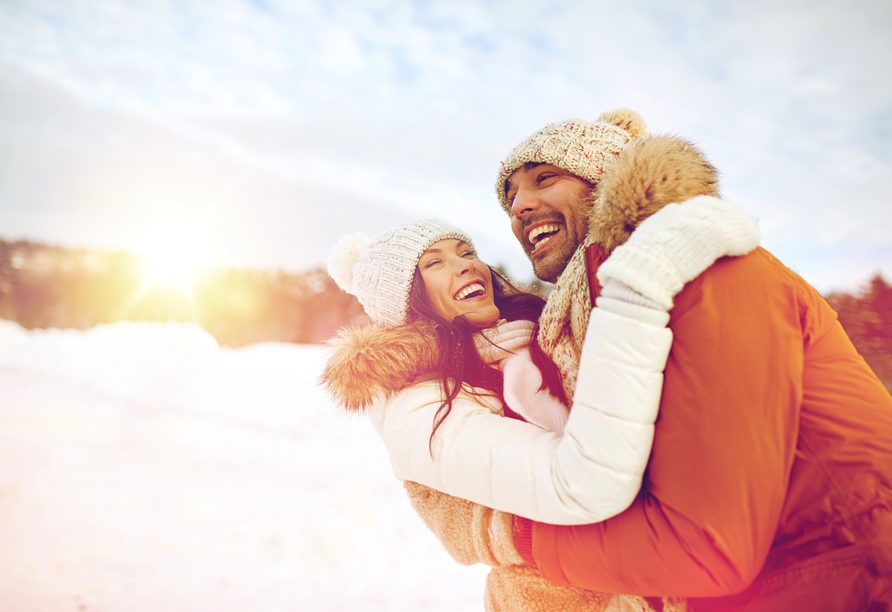 Nach einem Spaziergang durch die Winterlandschaft fühlen Sie sich wie neu geboren.