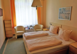 Beispiel eines Doppelzimmers Standard im Kurhotel Quellenhof