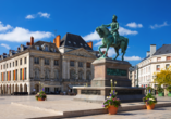 Das Reiterdenkmal von Jeanne d'Arc in Orléans
