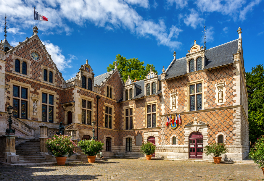 Ein tolles Fotomotiv: Das alte Rathaus von Orléans.