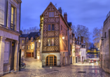 Die Altstadt von Orléans hält wunderschöne Fachwerkhäuser bereit. 