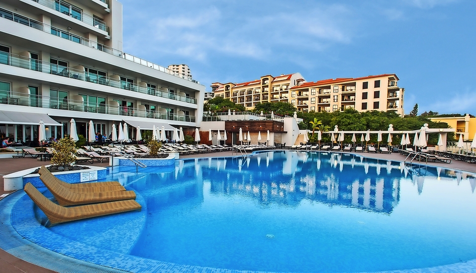 Das Meliã Madeira Mare Resort & Spa lädt zum Entspannen und Wohlfühlen ein.
