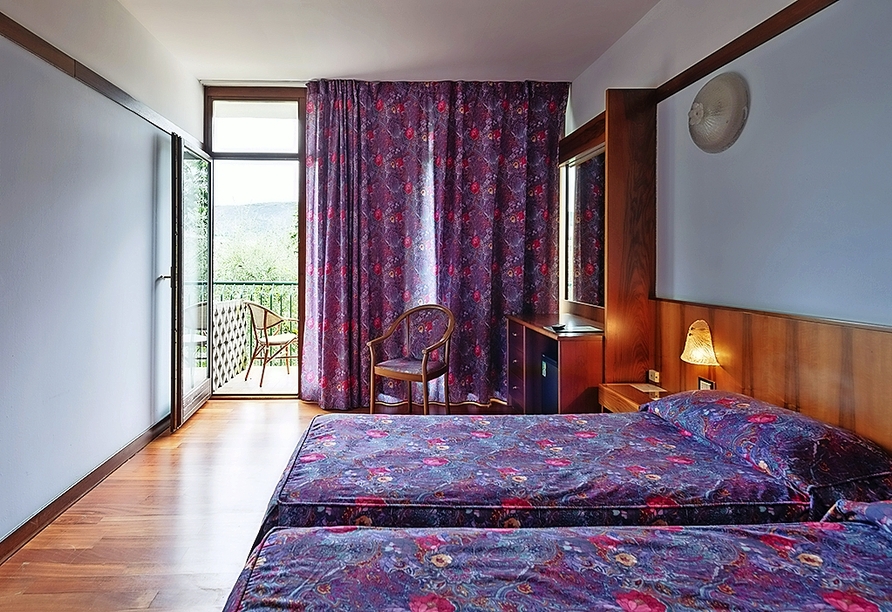 Beispiel für ein Doppelzimmer im Park Hotel Oasi
