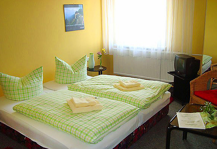 PRIMA Hotel am Eisenberg, Beispiel Doppelzimmer
