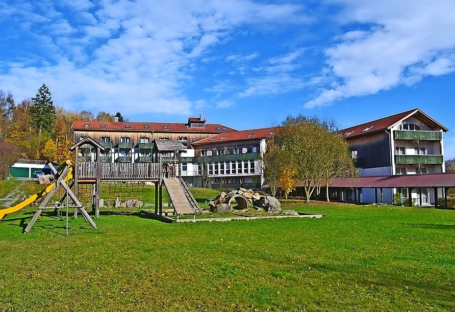 Hotel Am Pfahl in Viechtach, Bayerischer Wald, Außenansicht