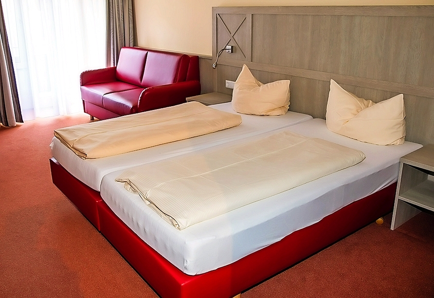 Beispiel eines Doppelzimmers im Hotel Löwen