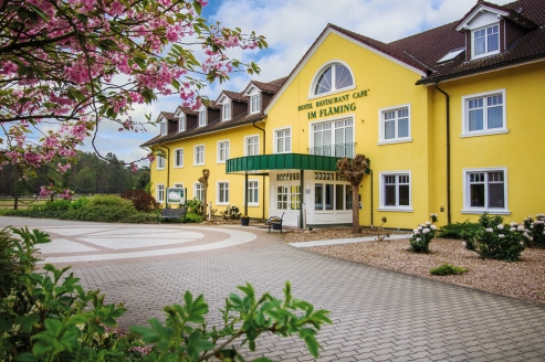 Ferien Hotel Fläming in Niemegk, Außenansicht