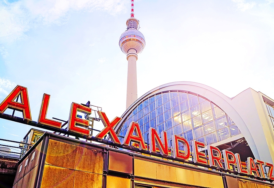 Besuchen Sie während Ihres Städtetrips unbedingt auch den Alexanderplatz und den Fernsehturm. 