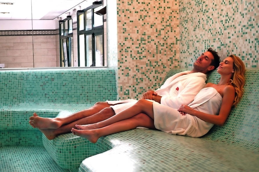 Ruheraum im Wellnessbereich des Hotels
