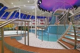 Für Badespaß sorgt das Aqualand an Bord von Color Magic oder Color Fantasy.