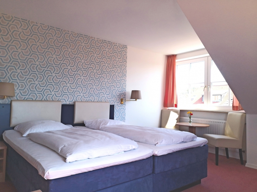 Beispiel eines Doppelzimmers im Heide Hotel Reinstorf