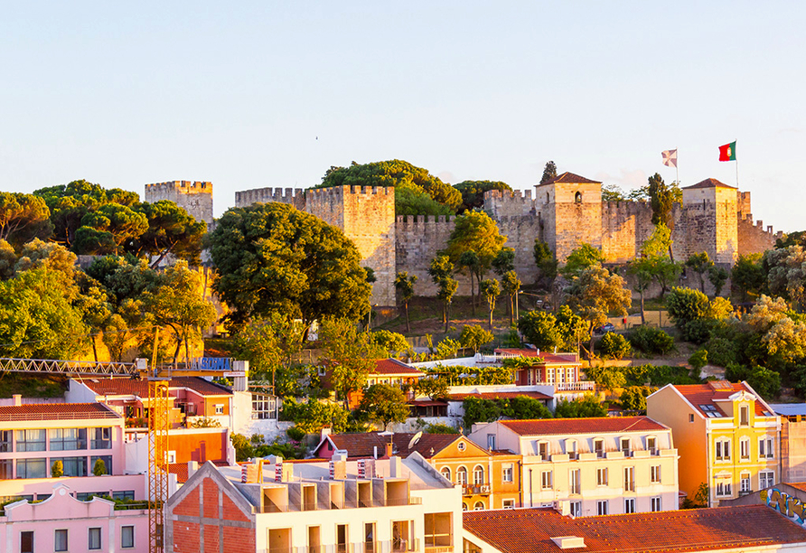 Das eindrucksvolle Castelo de São Jorge ist eines der ältesten Bauwerke Lissabons.