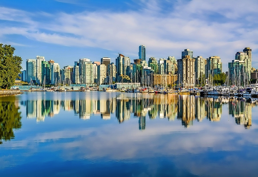 Es heißt, dass Vancouver eine der schönsten Städte der Welt ist – machen Sie sich selbst ein Bild davon.